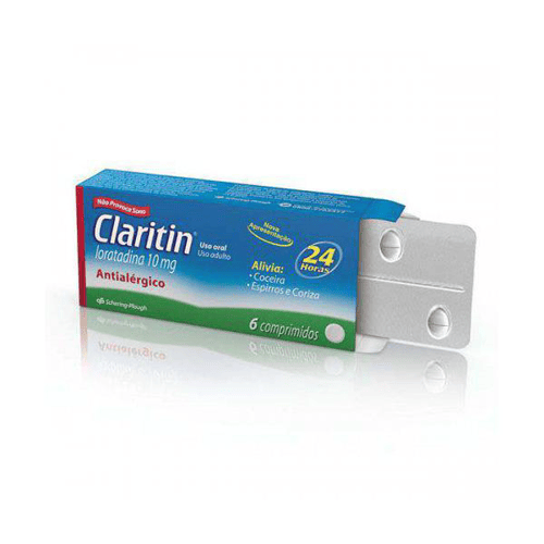 Imagem do produto Claritin - 6 Comprimidos