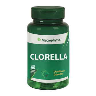 Imagem do produto Clorella 400Mg 60 Cápsulas Macrophytus