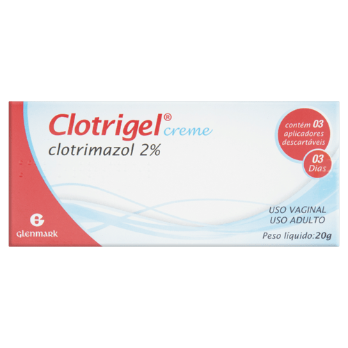 Imagem do produto Clotrigel - Creme Vaginal 20G+3Aplic