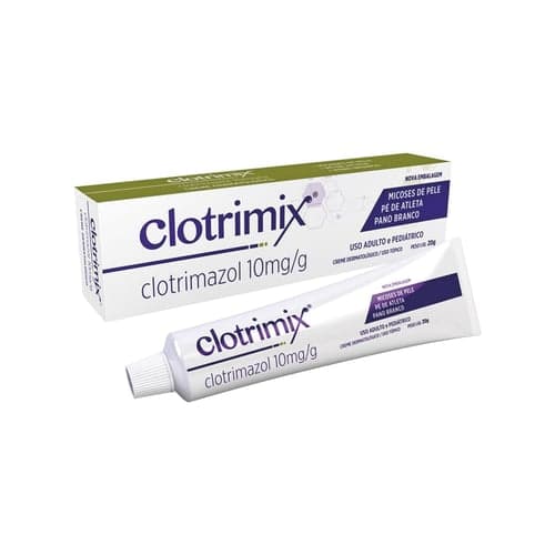Imagem do produto Clotrimix 10Mg/G Bisnaga 20G Creme De Uso Dermatológico