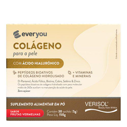 Imagem do produto Colágeno Verisol + Ha Ever You Frutas Vermelhas 3 Sachês Com 5G Cada