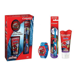 Imagem do produto Colgate Kit Creme Dental Kids Smiles E Escova Dental Gratis Estojo