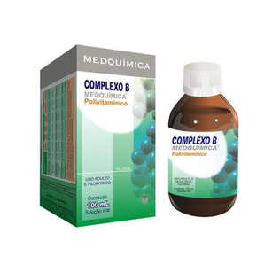 Imagem do produto Complexo B Medquímica Solução Oral 100Ml - B 100Ml