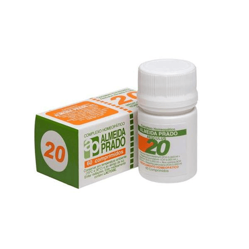 Imagem do produto Complexo Homeopático - Aesculus Almeida Prado N 20 60 Comprimidos