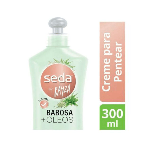 Imagem do produto Creme De Pentear Seda Babosa + Óleos By Rayza Nicácio 300Ml
