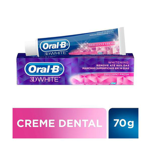 Imagem do produto Creme Dental - Oral B 3D White 70G