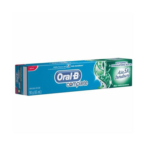 Imagem do produto Creme Dental Oral B Complete Oral B Complete Duradoura Com 90G