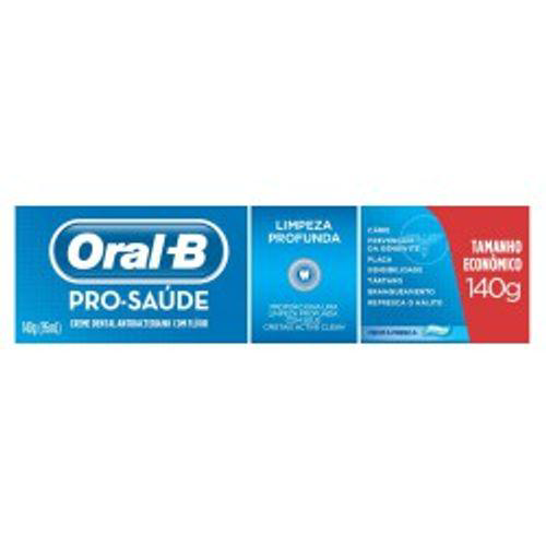 Imagem do produto Creme - Dental Oral B Pro Saude Menta Fresca 140 Gramas