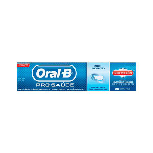 Imagem do produto Creme Dental - Oral B Pro Text Menta Suav 70G