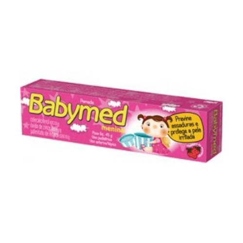 Imagem do produto Creme - Para Assaduras Babymed Rosa Pom 45 Gramas Cimed
