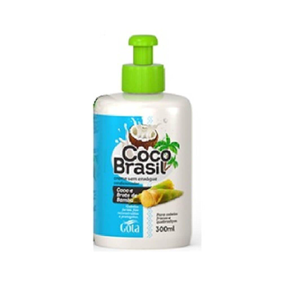 Imagem do produto Creme Para Pentear Gota Dourada Coco Brasil Coco E Broto De Bambu 300Ml