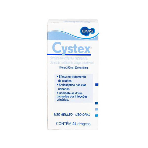 Imagem do produto Cystex - 24 Drágeas