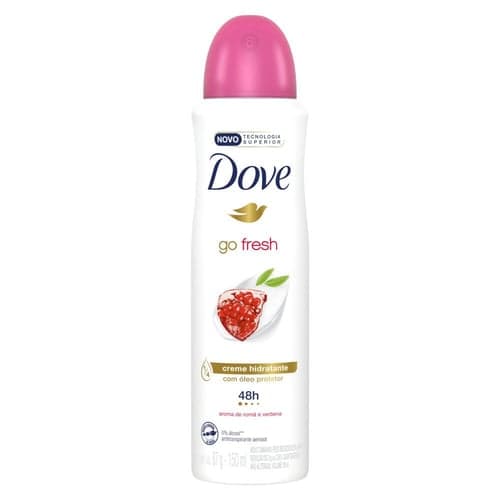 Imagem do produto Desodorante Aerosol Dove Go Fresh Romã E Verbena 89G