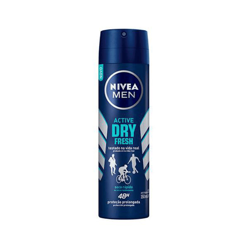 Imagem do produto Desodorante Aerosol Nivea Men Active Dry Fresh 90G