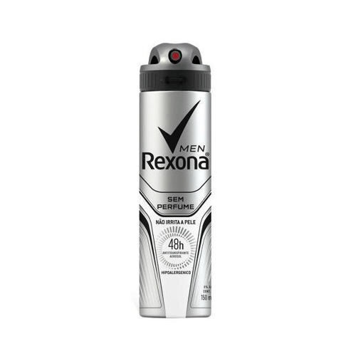 Imagem do produto Desodorante Aerosol Rexona Sem Perfume Masculino 150Ml