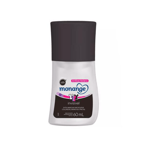 Imagem do produto Desodorante Monange Invisível Rollon Antitranspirante 48H Com 60Ml