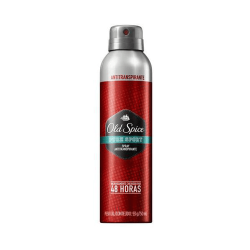 Imagem do produto Desodorante Old Spice Pure Sport Aerossol 150Ml Fresh 48Horas