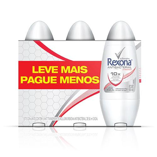 Imagem do produto Desodorante Rexona Wom Antibac Rollon 50Ml Preço Especial