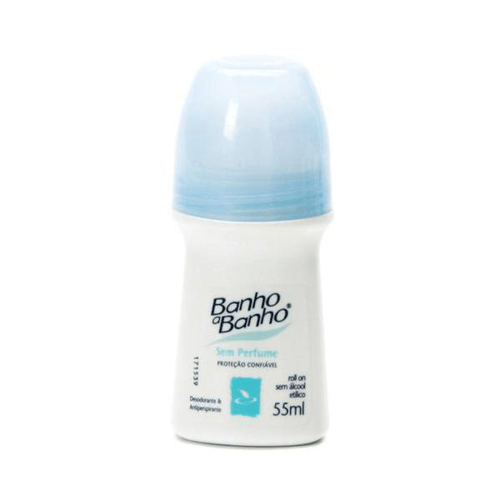 Imagem do produto Desodorante Roll On Banho A Banho Sem Perfume Com 55 Ml
