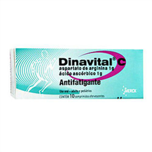 Imagem do produto Dinavital - C Efervescente 1 Gr C 10 Comprimidos