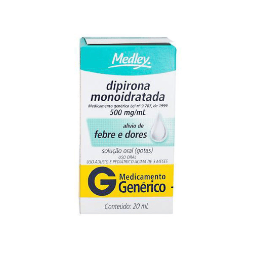 Imagem do produto Dipirona - Sódica Gotas 20Ml Medley Genérico