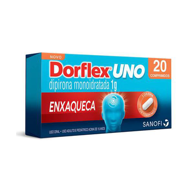 Dorflex Uno - 1G Com 20 Comprimidos