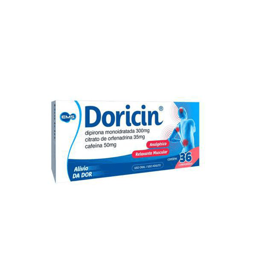 Imagem do produto Doricin 36 Comprimidos