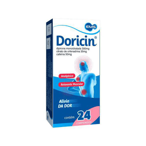 Imagem do produto Doricin - Com 24 Comprimidos