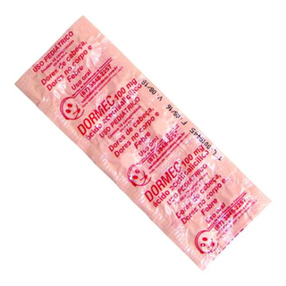 Imagem do produto Dormec Infantil 100Mg 10 Comprimidos Ácido Acetilsalicílico