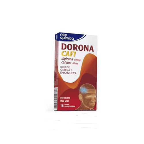 Dorona Cafi 500/65Mg Com 16 Comprimidos