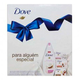 Imagem do produto Dove Cream Shower Sabonete Liquido Nutricao Profunda 250Ml Com 3 Sabonetes 90G Preco Especial