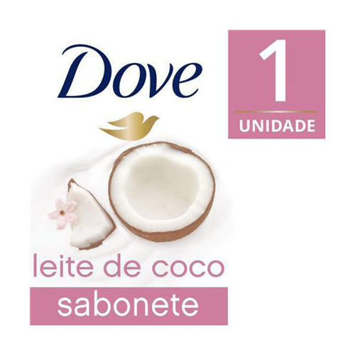 Imagem do produto Dove Sabonete Leite De Coco 90G