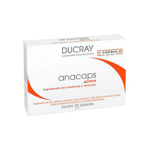 Ducray Anacaps Active 30 Capsulas