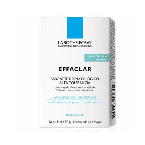 Imagem do produto Sabonete De Limpeza Facial - La Roche-Posay Effaclar Alta Tolerância 80G