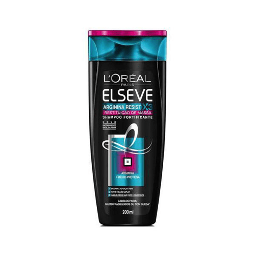 Imagem do produto Elseve Shampoo Arginina Restituição De Massa X3 200Ml