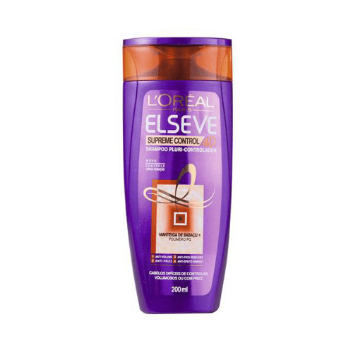 Imagem do produto Elseve Shampoo Supreme Control 4D 200Ml