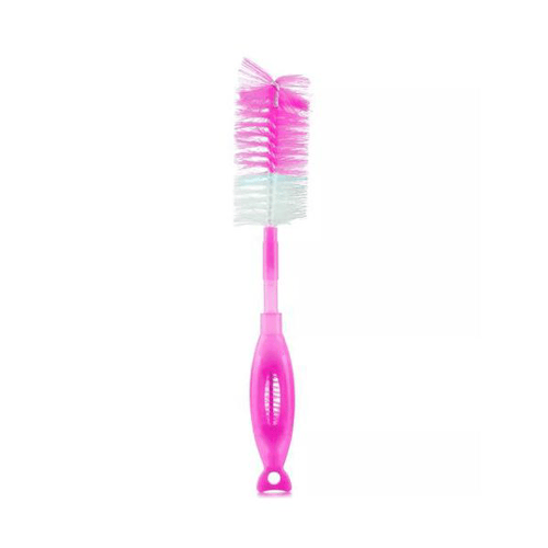 Imagem do produto Escova De Limpeza Rosa Para Mamadeira E Bico 2 Em 1 Soft Clean Multikids Baby Ref Bb153