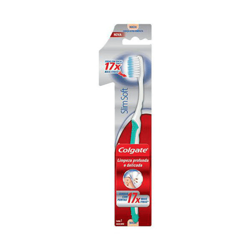 Imagem do produto Escova Dental Colgate Slim Macia Cabeca Ultra Compacta