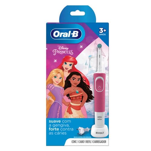 Imagem do produto Escova Dental Elétrica Oral B D100 Vitality Kids Princess 1 Unidade