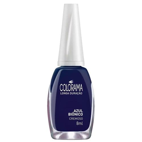 Imagem do produto Esmalte Colorama Azul Bionico - Colorama Verniz E Cor As Super Cores Azul Biônico 8Ml