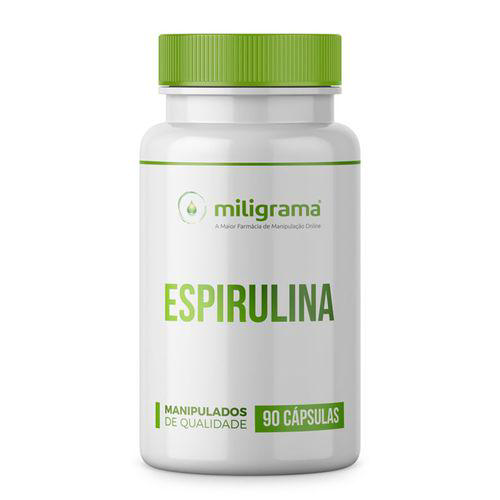 Imagem do produto Espirulina 500Mg 90 Cápsulas