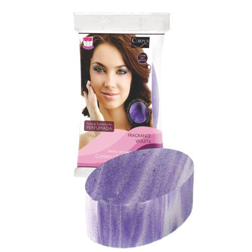Imagem do produto Esponja Para Banho Corpus Frangrance Violeta