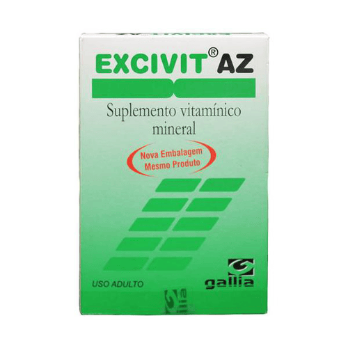 Imagem do produto Excivit Az Com 45 Cápsulas