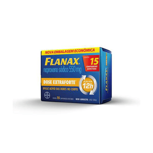 Imagem do produto Flanax 550Mg 15 Comprimidos Revestidos
