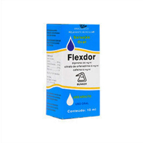 Imagem do produto Flexdor - 35 Mg/Ml + 300 Mg/Ml + 50 Mg/Ml Solução De Uso Oral Frasco Gotas 10 Ml