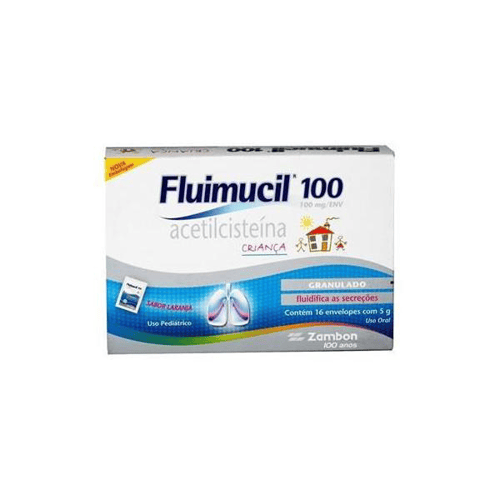 Imagem do produto Fluimucil - Oral 100Mg 16X5g