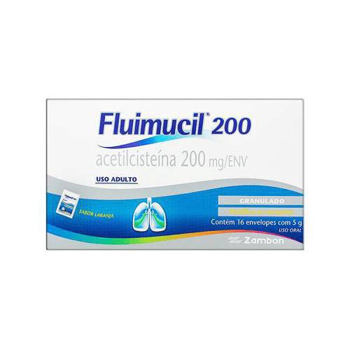 Imagem do produto Fluimucil - Oral 200Mg 16X5g
