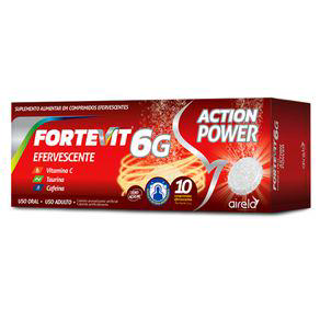 Imagem do produto Fortevit 6G Action Power Efervescente Com 10 Comprimidos