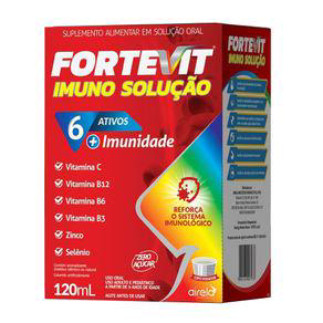 Imagem do produto Fortevit Imuno Solução Oral 120Ml
