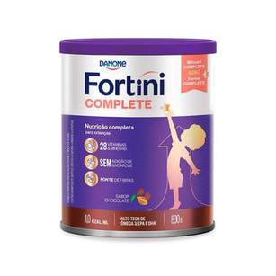 Imagem do produto Fortini Complete Suplemento Infantil Sabor Chocolate Lata 800G